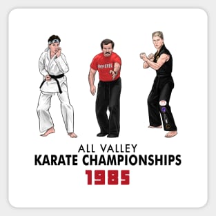 All Valley Karate Championships 1985 Sticker